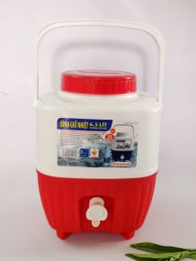 Bình giữ nhiệt có vòi 6,5 lít vuông DT0462