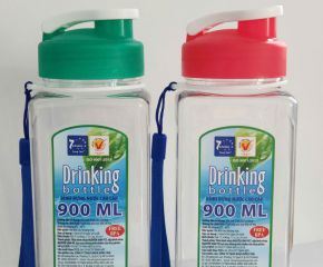 Bình đựng nước vuông 900ml