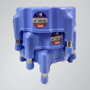 Ghế tròn chân inox 503