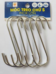 Móc Inox chữ S