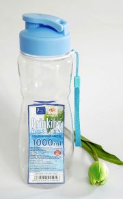 Bình đựng nước tròn pet 1 lít