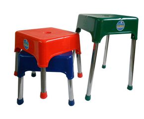 Ghế nhựa chân inox vuông 509