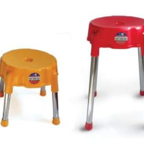 Ghế tròn chân inox 503