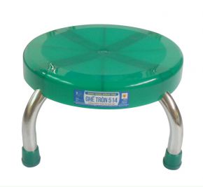 Ghế tròn chân inox 514