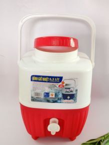 Bình giữ nhiệt có vòi 6,5 lít vuông DT0462