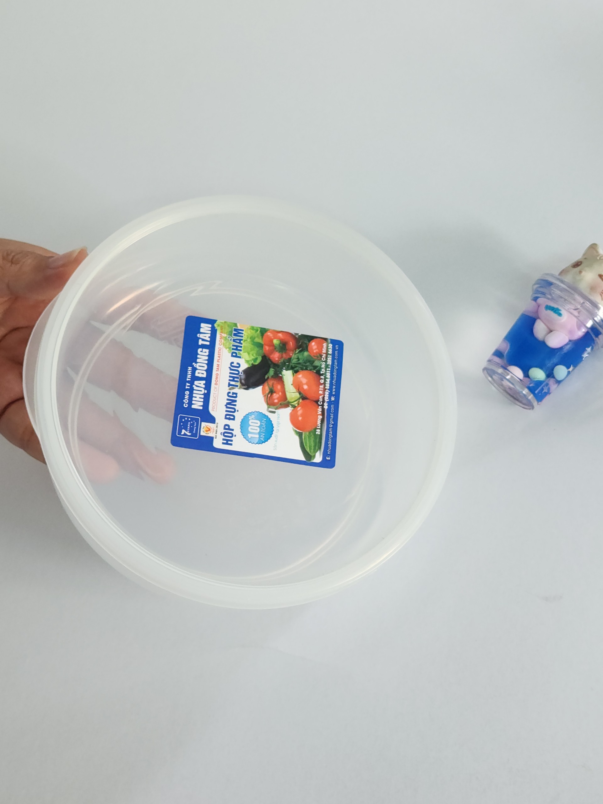 Hộp thực phẩm tròn